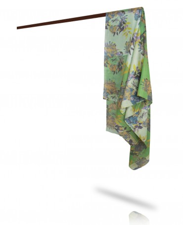 Палантин Женский SN40-ROSE/BLEU.CIEL